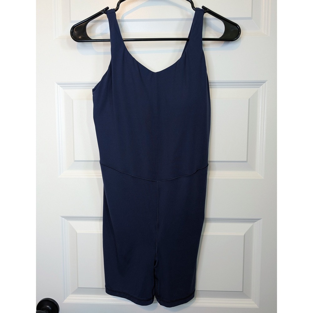OFFLINE by Aerie Real Me Navy Blue Bodysuit